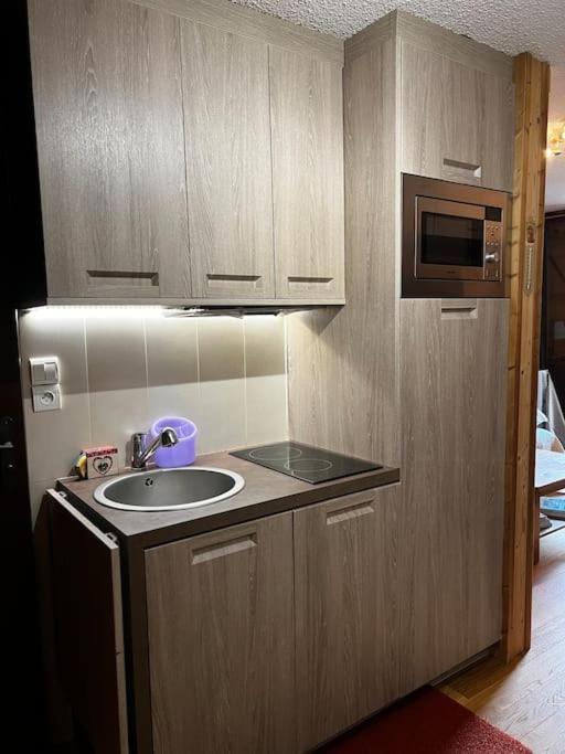 Appartement La Clusaz Avec Terrasse Sur Les Pistes De Ski Manigod Kültér fotó
