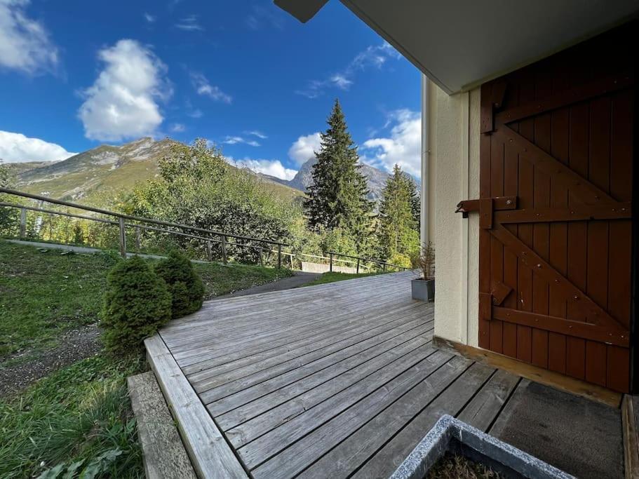 Appartement La Clusaz Avec Terrasse Sur Les Pistes De Ski Manigod Kültér fotó
