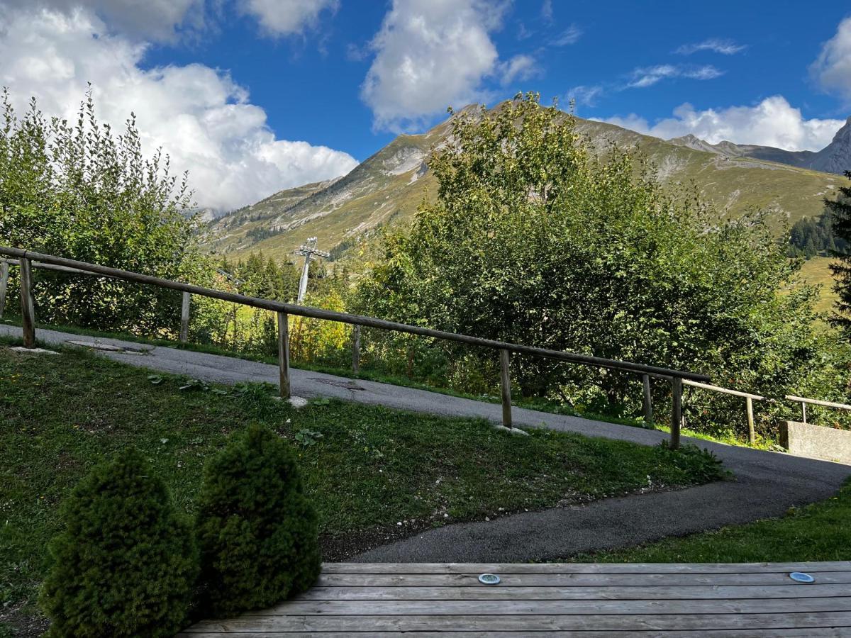 Appartement La Clusaz Avec Terrasse Sur Les Pistes De Ski Manigod Kültér fotó